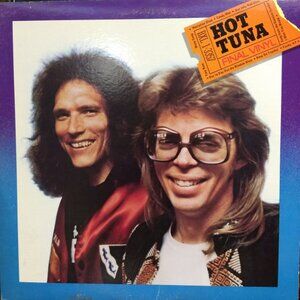 hot tuna final vinyl near mint 1979 lp - jefferson airplane jorma jack rock